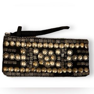 Vintage Express Beaded Moroccan Inspired Clutch - NWOT